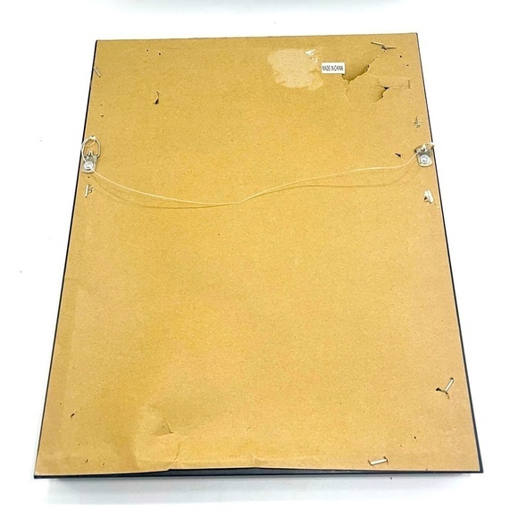 Listen to your Heart Framed Wall Decor Shadow Box 13.5x11” Black Gold White - Picture 4 of 4